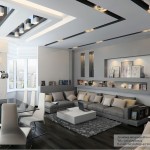 Living Room Modern Gray Living Room Decor With Modern And Futuristic Ceiling Lights Architecture Luxury Small Home Design With Creative Decoration Layouts