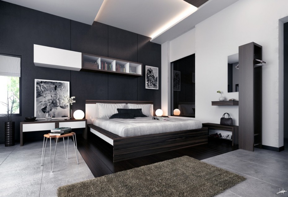 Ideas For Ideas Great Ideas For Men's Bedroom Ideas With Fancy Furniture And Bright White Painted Wall Decor Bedroom Mens Bedroom Ideas With Strong “Masculine Taste”