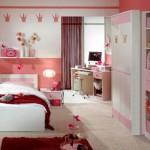 Tiny Girl With Great Tiny Girl Bedroom Idea With Pink And White Furniture Set Design Plus Crown Wall Decal Feat Corner Computer Desk Bedroom Beautiful Tiny Bedroom Ideas For Maximizing Style