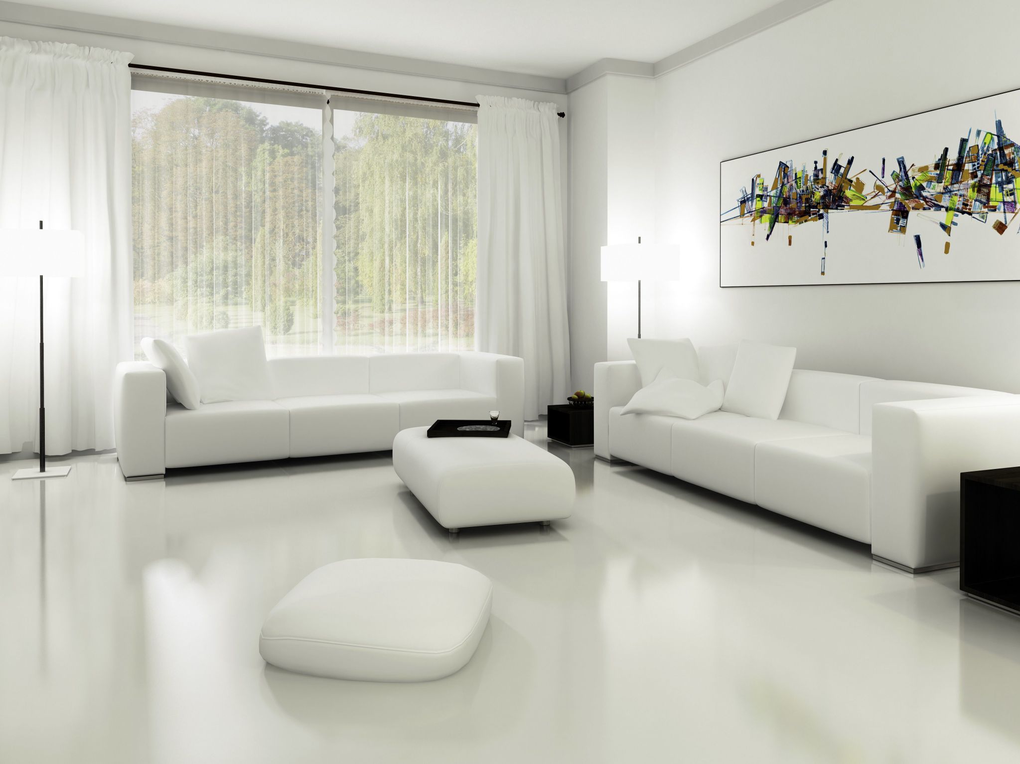 White Living Included Heavenly White Living Room Ideas Included By Ottoman Table Just Around Sofa Set Ideas Living Room White Living Room Ideas With Calm And Relaxing Nuance