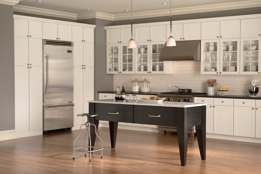 Barstool And Kitchen Industrial Barstool And Black Portable Kitchen Island With Drawers Feat Contemporary Mid Century White Cabinets Kitchen  Bringing Catchy Kitchen Style Through The Simplicity Of Mid Continent Cabinets 