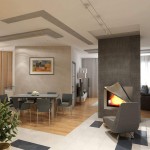 Wall Mounted Cover Innovative Wall Mounted Fireplace With Cover Idea Feat Gray Dining Room Chairs Also Ultra Modern Architecture Interior Design Architecture Outstanding Contemporary Home With Cozy Interior Designs