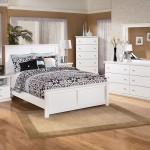 Bedroom With Furniture Inspiring Bedroom With White Bedroom Furniture Of Platform Queen Bed Also Nightstand And Vanity Table Completed With Mirror And Furnished With Night Lamps Bedroom 15 Simple White Bedroom Furniture For Your Romantic Modern House