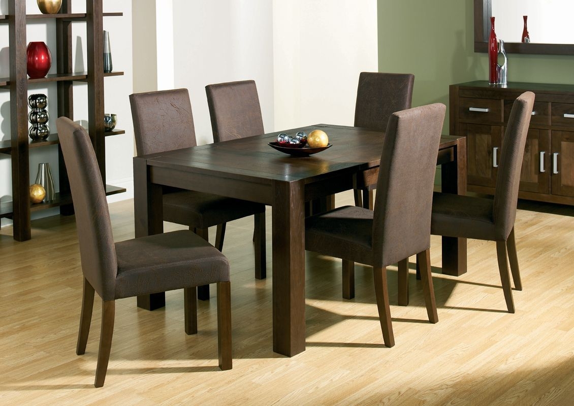 Green Dining With Inspiring Green Dining Room Deigned With Brown Wooden Interior Set On Laminate Floor Idea Dining Room Various Dining Room Sets For Your Comfortable Meal Time