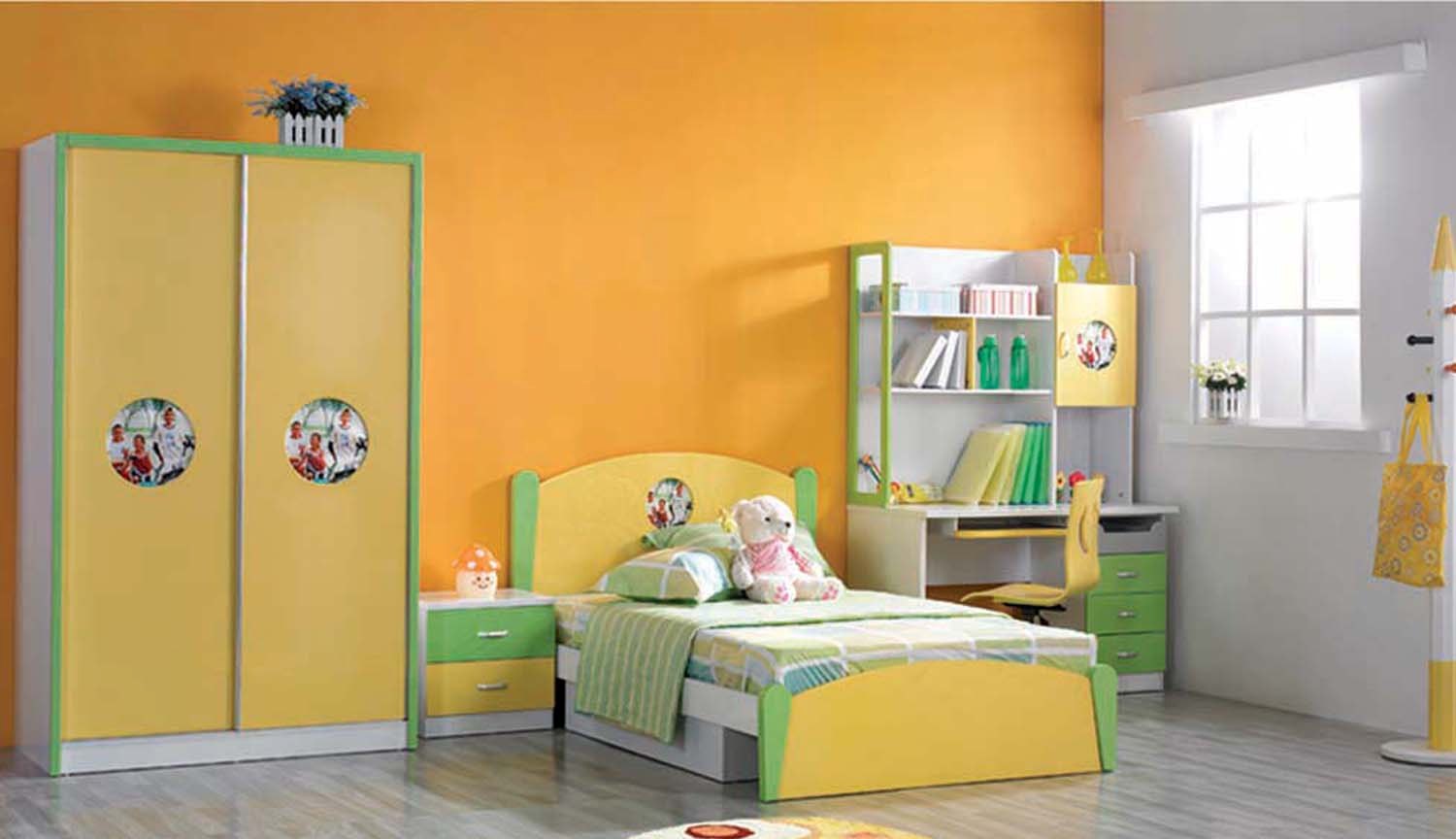 Minimalist Kids With Inspiring Minimalist Kids Bedroom Design With Rocket Shaped Coat Rack On White Laminate Wood Floor Bedroom Marvelous And Exciting Kids Bedroom Designs