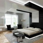 Design Bedroom Wooden Interior Design Bedroom View With Wooden Floor King Sized Bed Black Leather Chair White Painted Walls Bedroom Scale And Proportion In Interior Design That Will Rock Your Bedroom