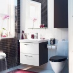 Red Bathroom Black Luxury Red Bathroom Rugs Under Black White Bathroom Vanity And White Small Toilet Under Bathroom Cabinet Furniture Bathroom 23 Luxury Bathroom Rugs With Sophisticated Decor Accents