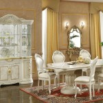 White Furnitures Room Marvelous White Furniture Of Dining Room With Oval Table And Chairs On Rug Completed With Dining Room Buffet And Furnished With Glamorous Cupboard Dining Room Simple And Functional Dining Room Buffet