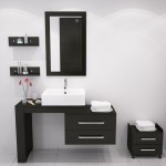 Modern Bathroom Cool Masculine Modern Bathroom Design With Cool Black Vanity Cabinets And Nice Vessel Sink Bathroom Modern Bathroom Interior Designs That Make Elegant And Luxurious Statement