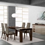 Pattern On Room Mesmerizing Pattern On Modern Dining Room Chairs For Open Dining Space With Brown Table Under White Lamp Dining Room Modern Dining Room Chairs Chosen For Stylish And Open Dining Area