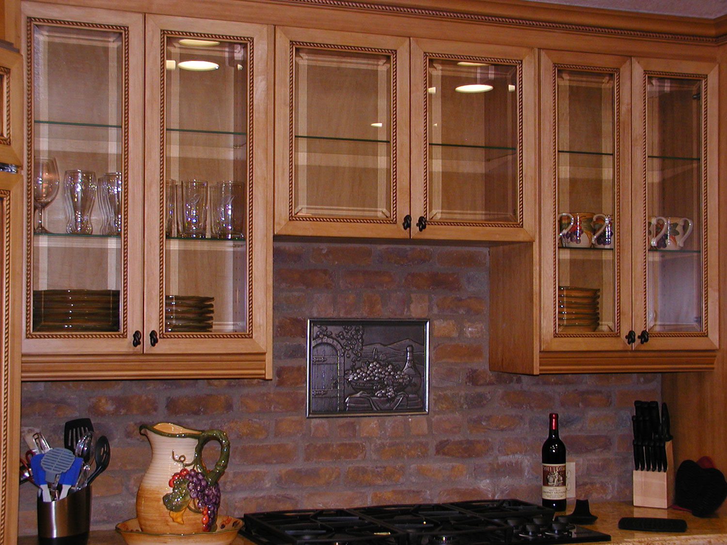 Kitchen Design Cabinet Minimalist Kitchen Design Interior With Cabinet Refacing Cost Using Glass Cabinet Door Ideas And Brick Kitchen Backsplash Kitchen Cabinet Refacing Cost For New Fresh Home Kitchen