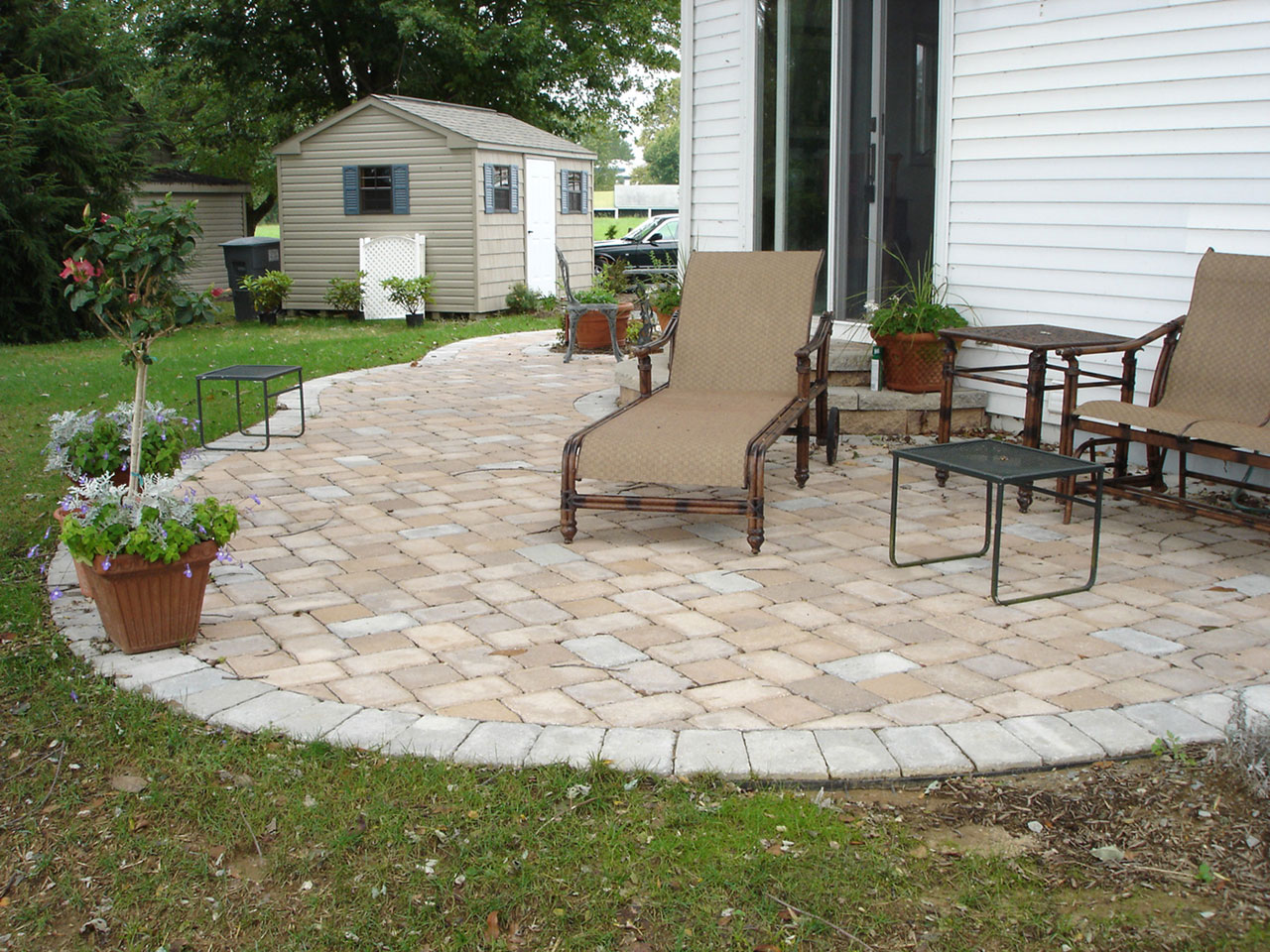 Patio Design Patio Minimalist Patio Design Using Paver Patio Ideas Decorated With Contemporary Style Completed With Patio Furniture Ideas Backyard Paver Patio Ideas For Enchanting Backyard