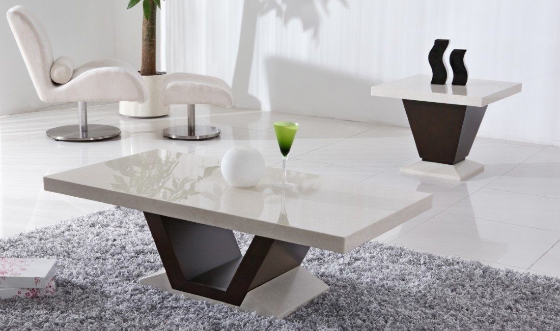 White Coffee Above Minimalist White Coffee Table Design Above Beautiful Shag Rugs And White Living Room Chairs In The Corner Space Furniture 29 Small Coffee Table For Awesome Living Room Appearance