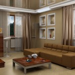 Apartment Living With Modern Apartment Living Room Inspiration With Bar Area And Square Low Coffee Table Design Feat Cool Brown Sofa Bed Living Room  Cozy Stylish Modern Living Room Ideas With Outdoor Beautiful Scenery 