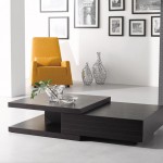 Coffee Table Feat Modern Coffee Table Picture Gallery Feat Black And White Wall Photos Decor Plus Beautiful Yellow Living Room Chair Furniture  Teasing Your Friends Through Breathtaking Modern Coffee Tables 