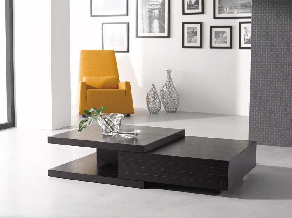 Coffee Table Feat Modern Coffee Table Picture Gallery Feat Black And White Wall Photos Decor Plus Beautiful Yellow Living Room Chair Furniture  Teasing Your Friends Through Breathtaking Modern Coffee Tables 