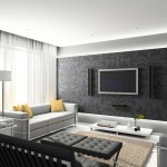Living Room Small Modern Living Room Sets For Small Apartments Design Ideas With Elegant Silver Frame Wall Mounted LCD TV Set Design And Inspiring White Sofa Bed Set Also Charming Rug Carpet Design Living Room Beautiful Living Room Sets As Suitable Furniture