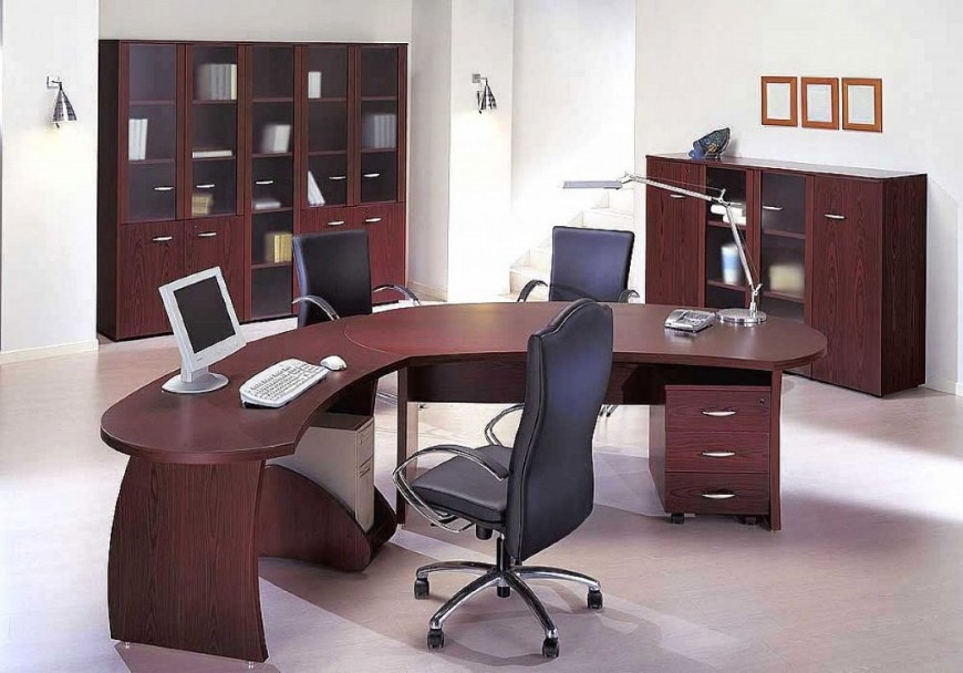 Reading Lights Leather Modern Reading Lights Also Black Leather Chairs And Curved Computer Desk Feat Minimalist Office Decorating Idea Office  Home Office Decorating Ideas Combining Casualness And Elegance 