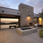 Area Decorated Furniture Outdoor Area Decorated With Outdoor Furniture And Stone Outdoor Fireplace Design Combined With Modern Outdoor Lighting Outdoor Charming Outdoor Living Spaces For Your Modern Dwelling