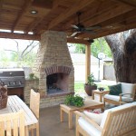 Living Spaces A Outdoor Living Spaces Design For A Family Room With Wooden Dining Table For Three Couches And Coffee Table And An Outdoor Grill Outdoor Charming Outdoor Living Spaces For Your Modern Dwelling