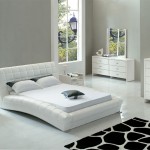Bedroom With And Outstanding Bedroom With Queen Bed And Twin Nightstands Of White Bedroom Furniture Furnished With Rug Also Completed With Drawers And Table Vanity Bedroom 15 Simple White Bedroom Furniture For Your Romantic Modern House