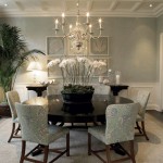 Room Interior With Outstanding Dining Room Interior Design Decorated With Round Dining Furniture In Classic Ideas And Classic Dining Room Chandeliers Dining Room Romantic Dining Room Chandeliers To Inspire Your Dining Rooms