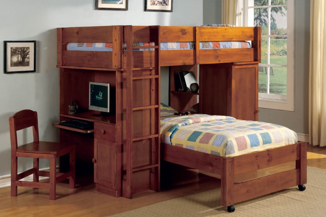 Kids Bedroom Wood Perfect Kids Bedroom Design With Wood Twin Loft Bed Design And Vertical Ladders Ideas Kids Room 30 Functional Twin Loft Bed Design Furniture With Desk For Kids