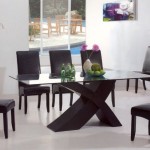 White Dining With Plain White Dining Room Decorated With Glass Table Also Modern Black Chairs Near Decorative Floor Lamp Dining Room 10 Modern Dining Room Chairs That Inspire Your Design Creativity