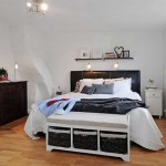 Modern Interior Small Remarkable Modern Interior Design For Small Master Bedroom Apartments Idea With Interesting Black Leather Headboard Design And Charming White Bed Linen Idea Interior Design The Stylish And New Ideas Of Modern Interior Design