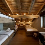 Interior Design Decorated Rustic Interior Design In Bedroom Decorated With Bunk Bed Made From Wooden Material Using Wooden Ceiling And Floor Ideas Interior Design Rustic Interior Design With Nature’s Fusion Charm