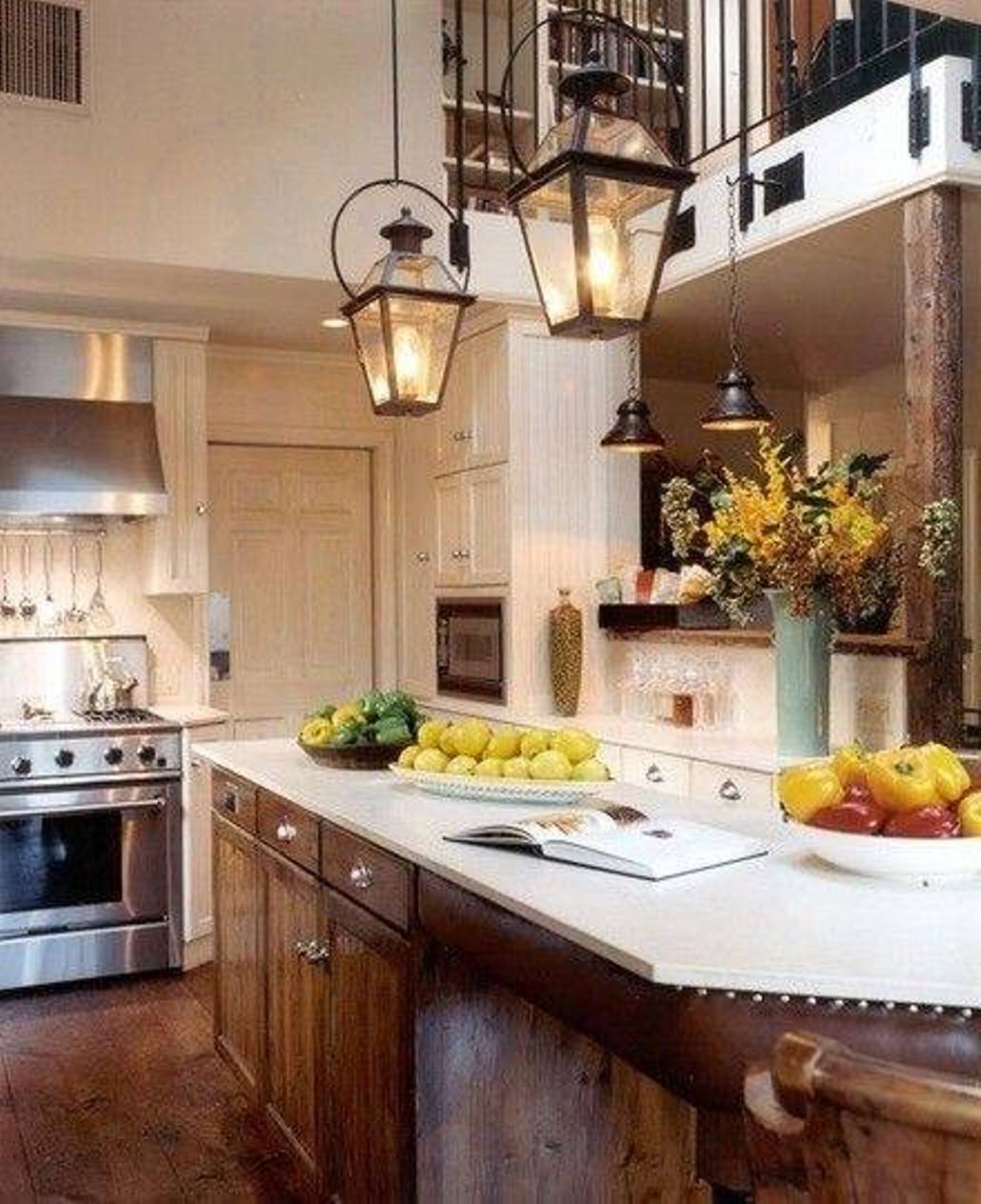 Island Furniture Industrial Rustic Island Furniture Feats With Industrial Kitchen Light Fixtures And Stainless Steel Hood Kitchen Inspiring Light Fixtures Ideas To Optimize A Kitchen