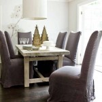 Rectangular Table Pendant Rustic Rectangular Table Plus Oversized Pendant Lamp Idea Feat Comfortable Upholstered Dining Chairs Dining Room  Beautiful Upholstered Chairs To Renew Dining Room Atmosphere 