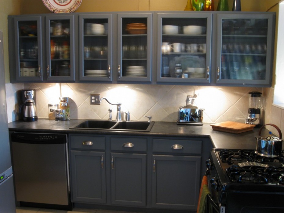 Backsplash Tile Fabulous Simple Backsplash Tile Design Feat Fabulous Gray Metal Cabinets And Black Sinks Idea Kitchen  Metal Kitchen Cabinet Presents Cool Styles 