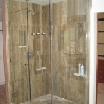 Frameless Shower Covering Simple Frame Less Shower Doors Design Covering Silver Shower Bath And Ceiling Lamp Decor Bathroom Frameless Shower Doors And Pros-Cons You Must Know