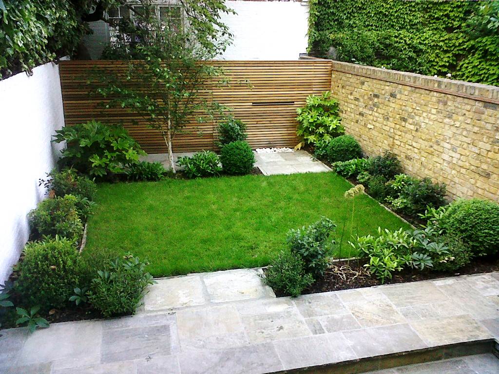 Backyard Landscape Small Small Backyard Landscape Design With Small Green Garden And Paver Flooring Completed With Brick Wall Fence Decoration Ideas Outdoor Backyard Landscape Design To Make The Most Of Your Space
