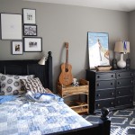 Boys Room Using Small Boys Room Paint Ideas Using Grey Wall Color With Traditional Bedroom Furniture Using Black Wooden Material Kids Room Boys Room Paint Ideas For Adventurous Imagination