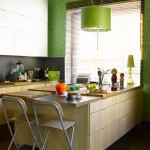 Kitchen Design Ikea Small Kitchen Design With Interesting IKEA Furniture Ideas Also Simple Wooden Table Design And Fresh Green Hanging Lamp Design Along With Amazing Green Wall Paint Color Design Kitchen The Balance Between The Small Kitchen Design And Decoration