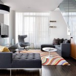 Living Room Modern Small Living Room Design With Modern Sofa In Grey Color Completed With Contemporary Area Rugs In Colorful Design Ideas Interior Design Contemporary Area Rugs With A Patterned Wooly Material To Create A Warm Nuance
