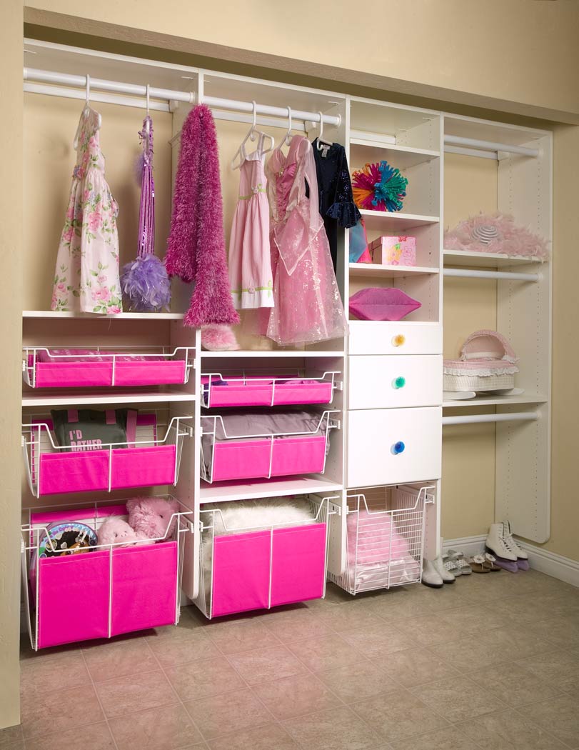 Pull Out And Smart Pull Out Wire Baskets And White Drawers Under Accessories Shelves Plus Floor Shoe Closet Storage Idea Closet  Well Organized Closet Storage Ideas For Fashionable Look 