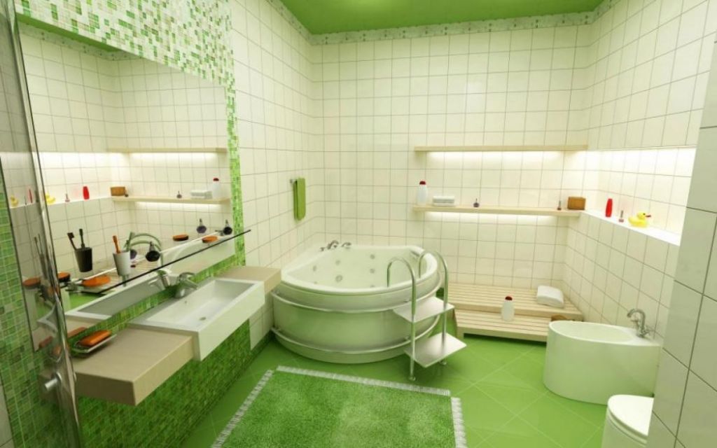 Hot Tub In Sophisticated Hot Tub With Fascinating Stair In Astonishing Kids Bathroom Ideas With Luxury Vanity Sets Bathroom Cheerful And Friendly Bathroom Ideas For Kids
