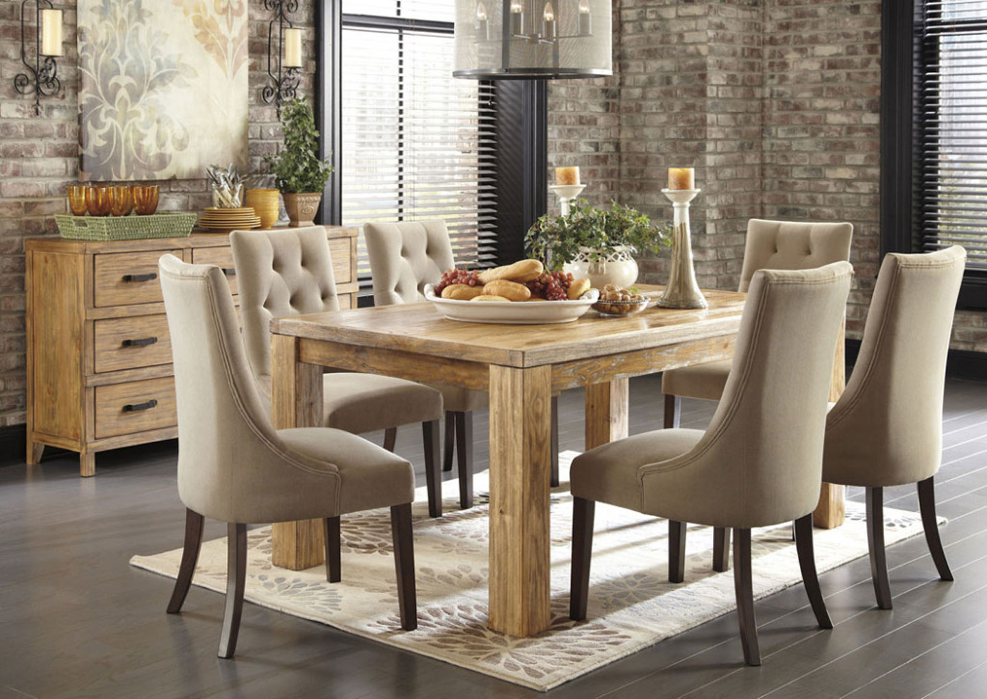 Dining Room Upholstered Splendid Dining Room Furniture With Upholstered Chairs Design Ideas And Rustic Expanding Dining Room Tables Hutch Design Also Cream Colored Thick Carpet Idea Plus Simple Bread Plate Ideas Dining Room Modern Dining Room Furniture Design
