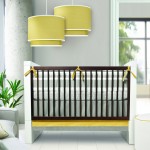 Green Pendant Fresh Stunning Green Pendant Lamps In Fresh Modern Baby Nursery With Enthralling Crib And Couches Kids Room Various Baby Nursery Furniture For Wonderful Baby Room
