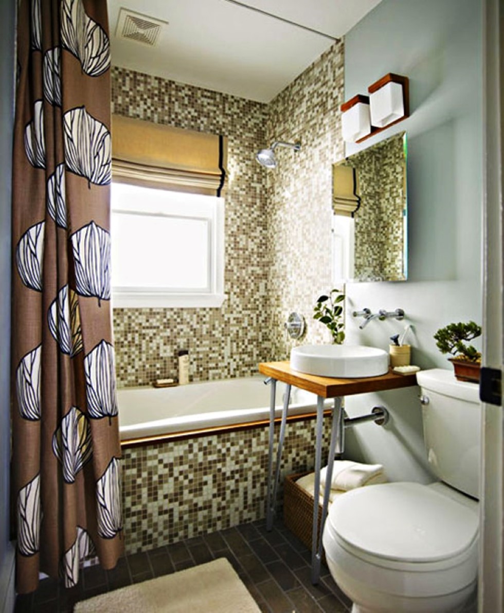 Mosaic Tile Bathroom Superb Mosaic Tile Backsplash For Bathroom Walk In Shower Ideas With Fabulous Patterned Curtain Bathroom Shower Bathroom Ideas For Your Modern Home Design