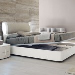 Modern Bedroom Reclinig Surprising Modern Bedroom With White Reclining Bed Furnished With Gray Cover Also Pillows Of Modern Bedroom Furniture Completed With Nightstand Drawers And Density Rug Modern Bedroom Furniture: The Platform Style