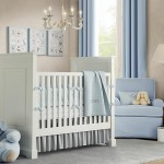 Bear Stool Baby Teddy Bear Stool And Luxurious Baby Boy Nursery Idea With Blue Couch Plus Modern White Painted Crib Kids Room Awesome Baby Boy Nursery Room Ideas