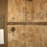 Shower Designs Material Tile Shower Designs With Limestone Material Decorated In Classic Decoration Ideas And Minimalist Interior Design Inspiration Bathroom Tile Shower Designs In Marble And Granite Types Represent The Best Natural Textures