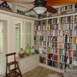 Floor Lamp Library Torchiere Floor Lamp Feats Traditional Library Architecture Design With Wall Bookshelf And Smart Ceiling Fan Architecture Fetching Home Library For Private Collection