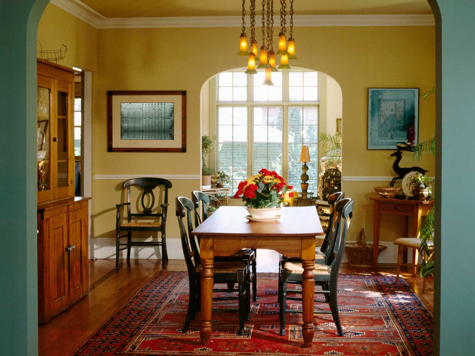Dining Room Dining Traditional Dining Room With Wooden Dining Table And Vintage Red Carpet With Small Dining Room Chandeliers Ideas Dining Room Romantic Dining Room Chandeliers To Inspire Your Dining Rooms