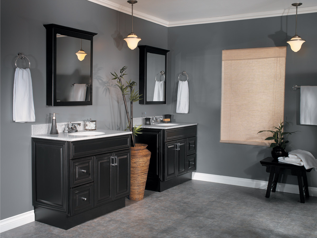 Twin Bathroom Completed Traditional Twin Bathroom Vanity Design Completed With Small Traditional Bathroom Pendant Lighting Decoration Ideas Bathroom Bathroom Pendant Lighting Fixtures With A Controllable Light Intensity With Your Shades