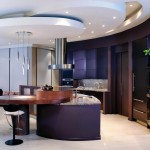 Luxury Ceiling With Unique Luxury Ceiling Design Overlooking With Purple Kitchen Cabinet Ideas And Corner Sofa Set Kitchen Marvelous Kitchen Cabinetry Designs
